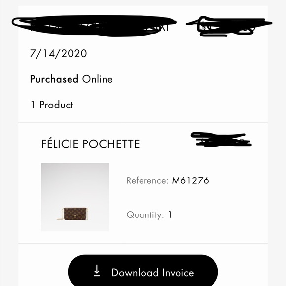 Louis Vuitton Monogram Felicie Pochette bag - Picture 5 of 5